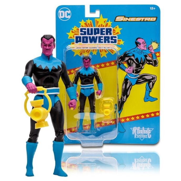 Action Figure Mcfarlane DC Super Power Sinestro Original