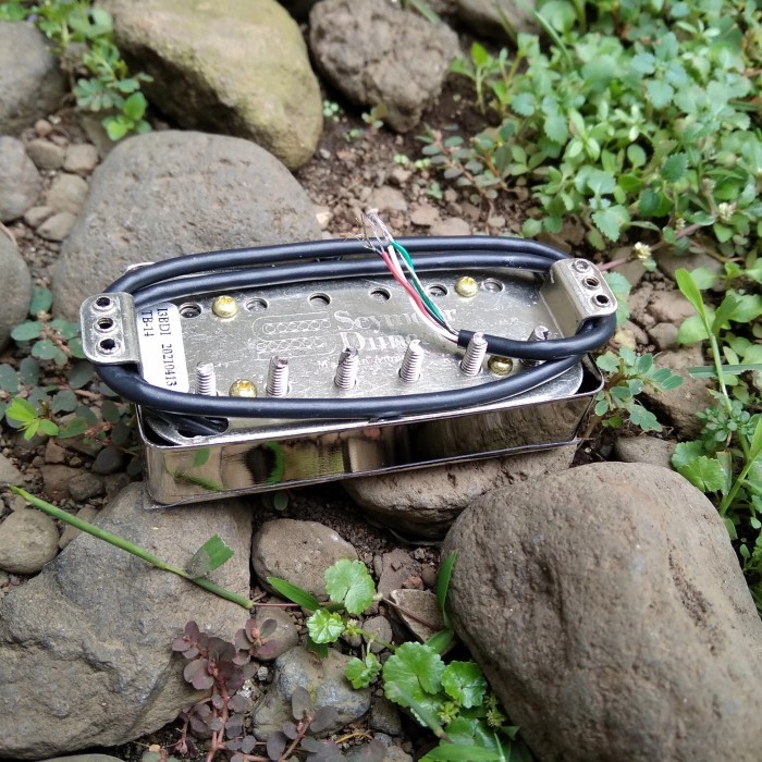 Pickup Gitar Seymour Duncan TB 14 Custom 5 Bridge Chrome Cover TB14