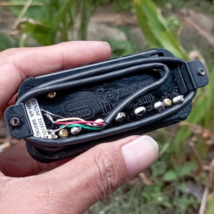 Pickup Gitar Seymour Duncan SH-6 Bridge Humbucker 7 String
