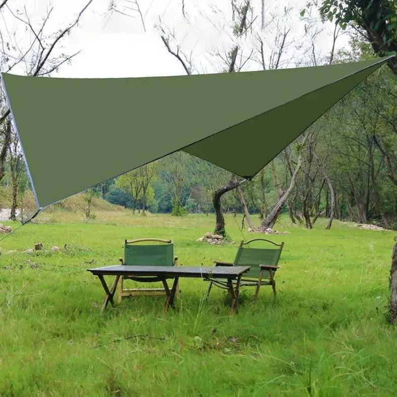 beach tent sun shelter sun shade camping tent rhombic shade canopy waterproof outdoor canopy portabl