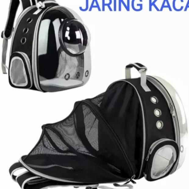 Tas Ransel Anjing Kucing" Astronot Jaring" Tas Travel Anjing