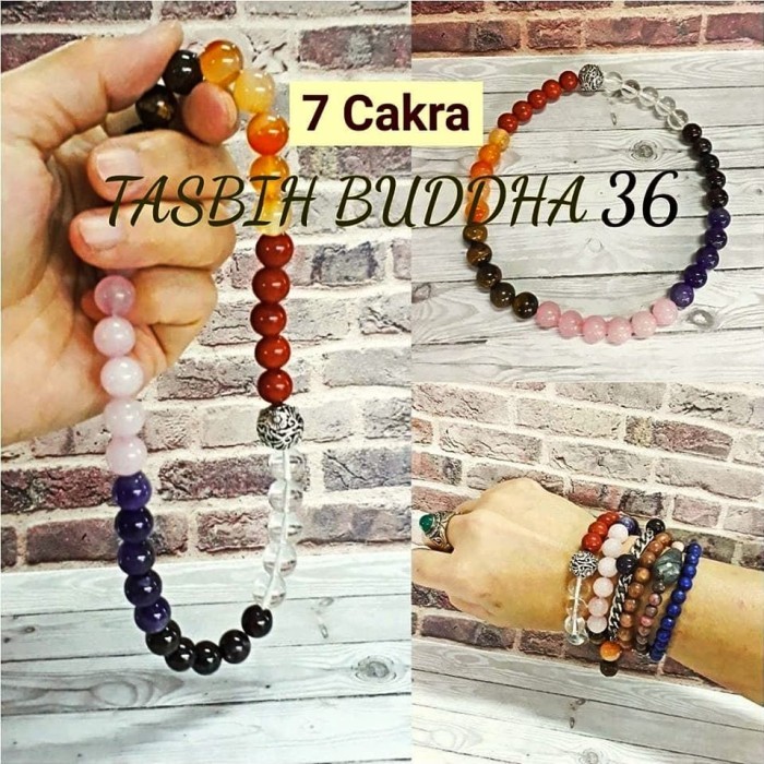 Azzatun - Tasbih Buddha 7 Cakra - 36