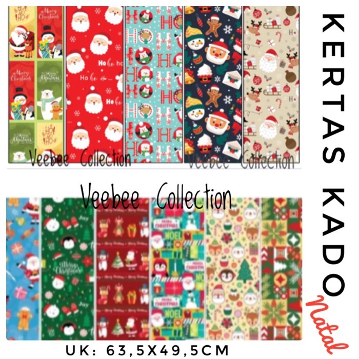 

Buruan beli] kertas kado natal/ kertas kado natal christmas