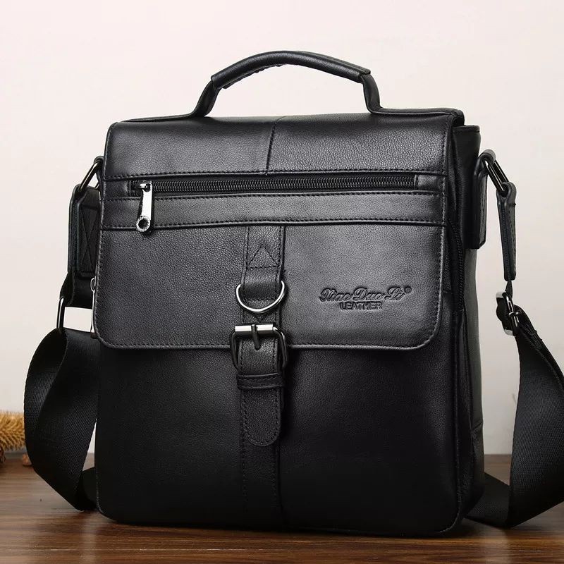 Terlaris - Tas Bahu Pria Kulit Asli Import Xiao Duo Li 1218 Tas Tangan ToteBag