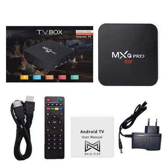 TV BOX MXQ PRO 4K RAM 2GB / 16GB ANDROID 10 / TV BOX FLECO / STB MX9 [terbaik]
