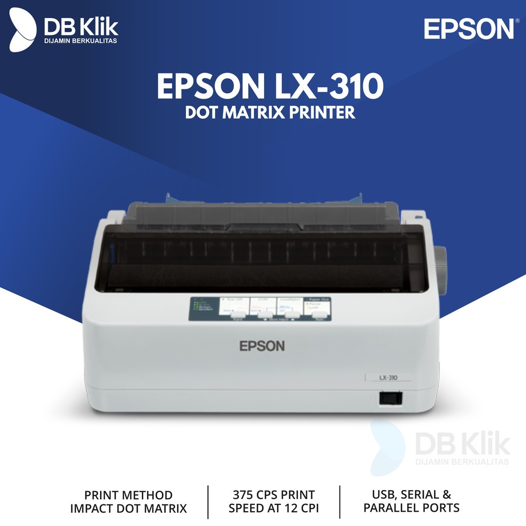 Epson Printer Lx 310 - Printer EPSON LX-310