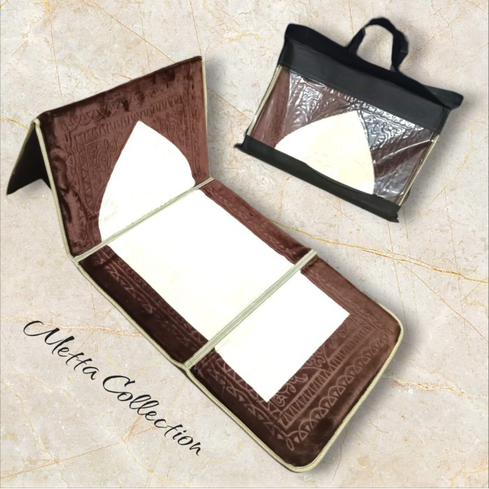 Sajadah Sandar/Lipat Multifungsi Tebal Halus