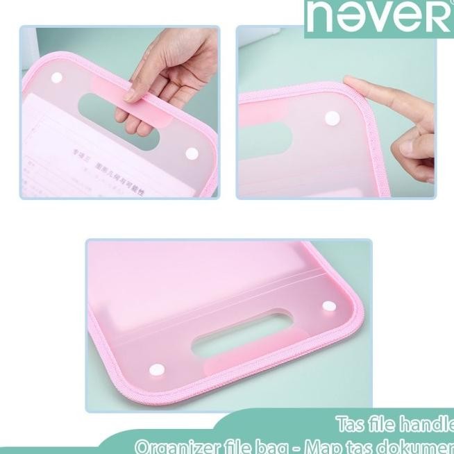 

(READY) NEVER - TAS FILE DOKUMEN ORGANIZER FILE BAG MAP FILE DOKUMEN
