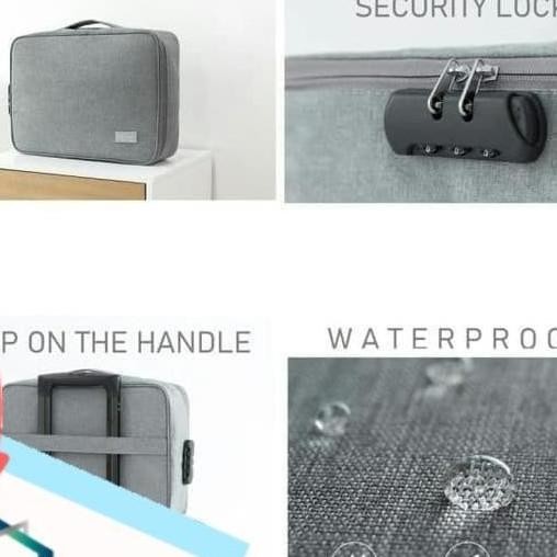 

AMAN TAS PENYIMPANAN DOKUMEN DOCUMENT STORAGE BAG TAS DOKUMEN AMAN