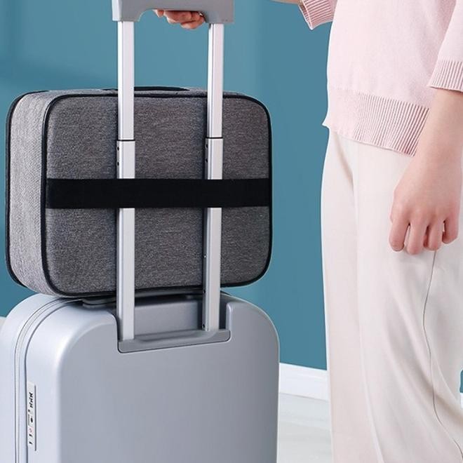 

READY TAS PENYIMPANAN DOKUMEN POLYESTER WATERPROOF KUNCI KOMBINASI RH409