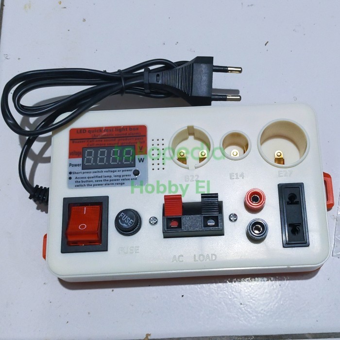 Alat Tes Nyala Lampu / Alat Tes Watt Lampu /