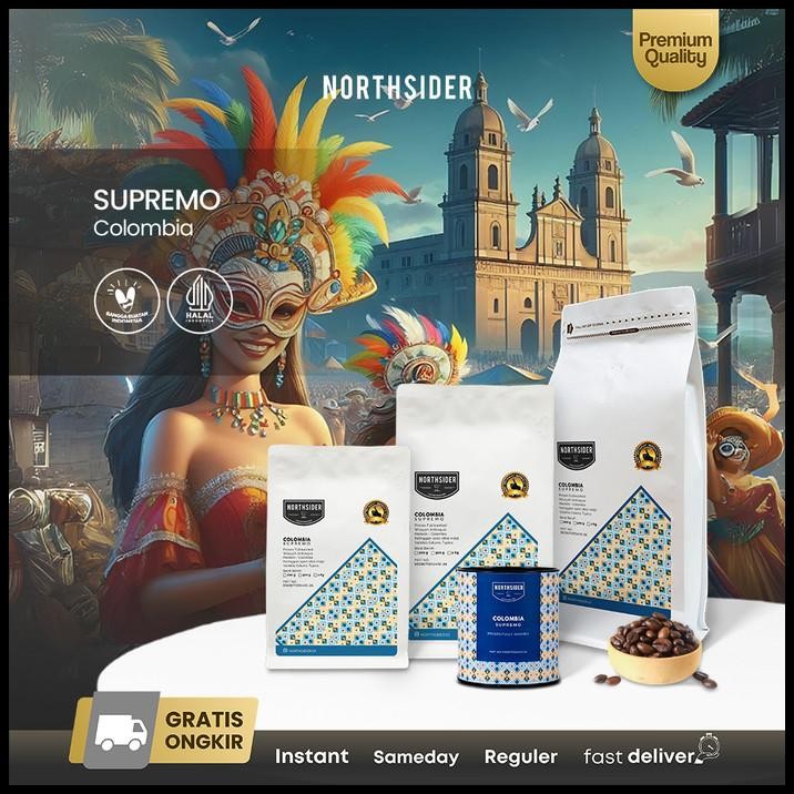 

Northsider Kopi Arabika Colombia Supremo Fully-Washed Coffee