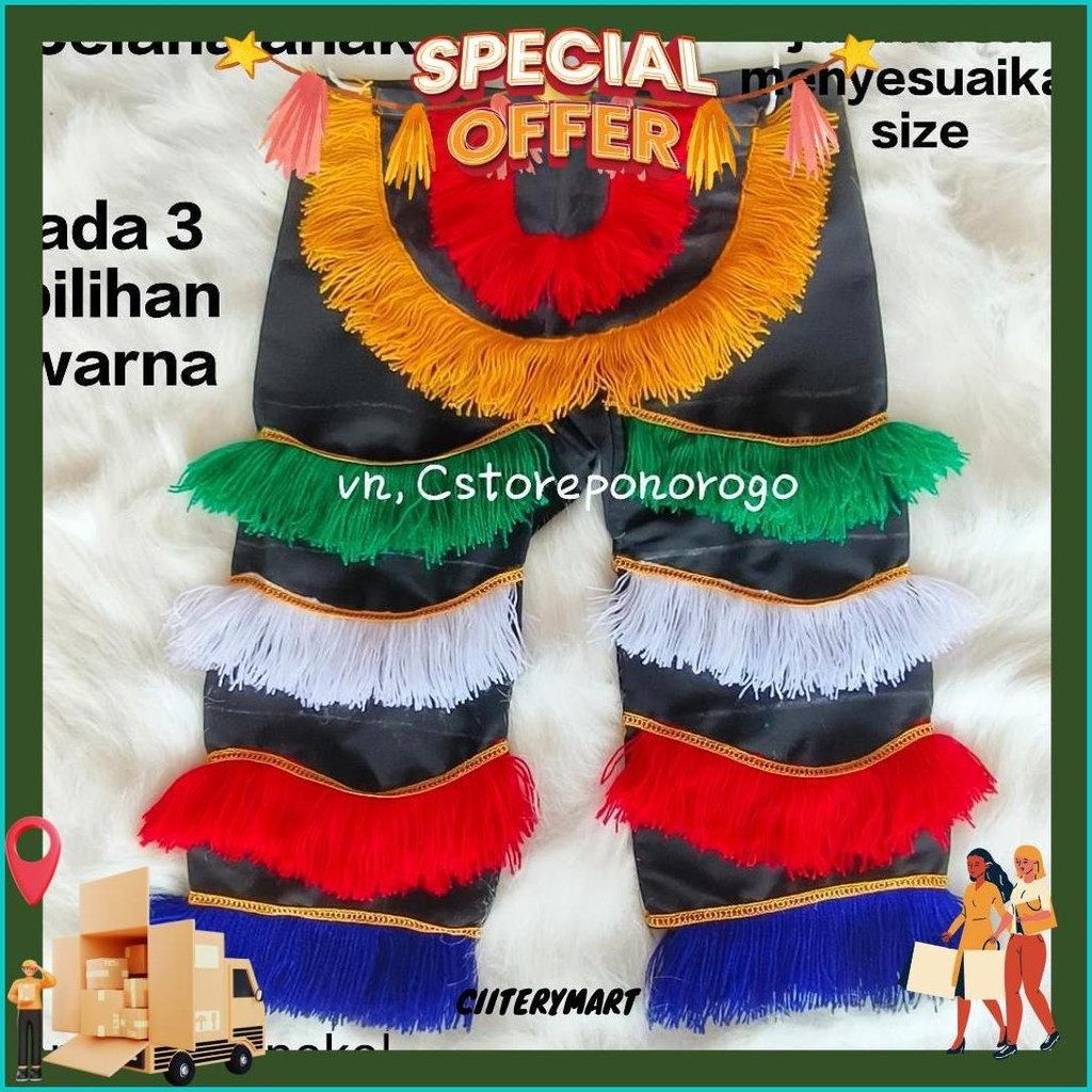 Celana Barong Anak Hingga Remeja Murah Tapi Gak Murahan / Celana Barong / Barongan / Pecut Bopo / Sh