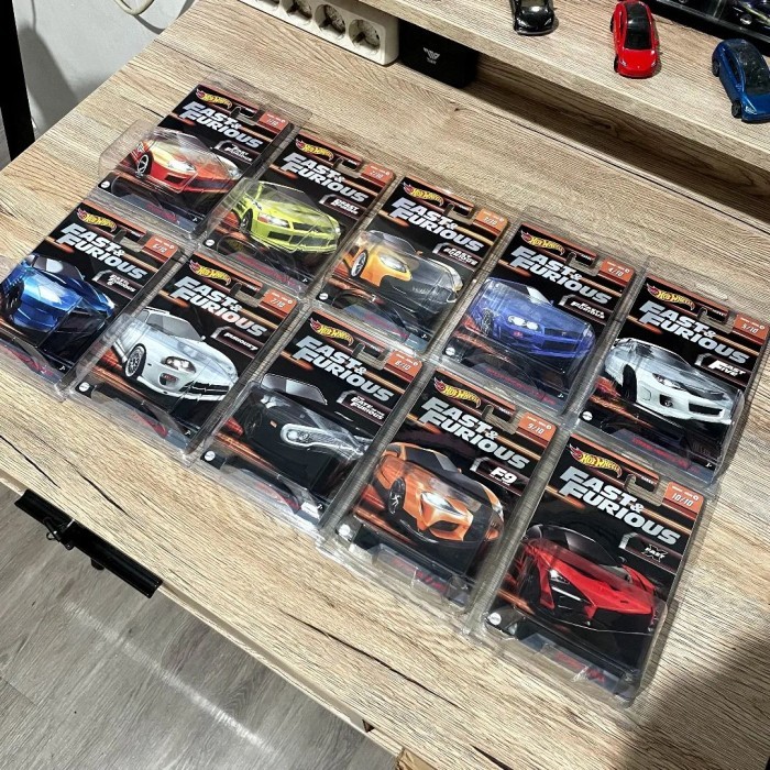 Custom Card Mazda RX7 Veilside Fast & Furious 2023 Hot Wheels