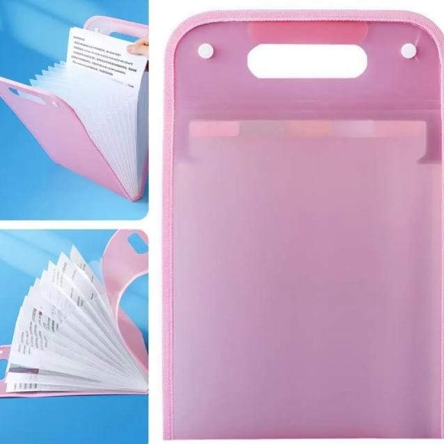 

TAS FILE HANDLE WARNA TRANSPARAN ANTI AIR MULTI LAYER FOLDER TAS FILE 13 SEKAT MAP TAS DOKUMEN A4 FOLDER MAP KERJA DOCUMENT
