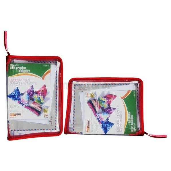 

RF27 BAMBI ZIPPER BAG FOLIO TAS BERKAS JUMBO MAP DOKUMEN MAP ORGANIZER