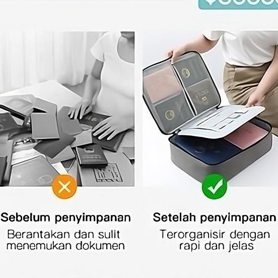 

BEST PRODUCT GERCEP YOOWOO TAS DOKUMEN / KOTAK PENYIMPANAN / ARSIP