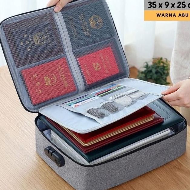 

RAFKA MUDIK NEW DOCUMENT STORAGE BAG / TAS PENYIMPANAN DOKUMEN /