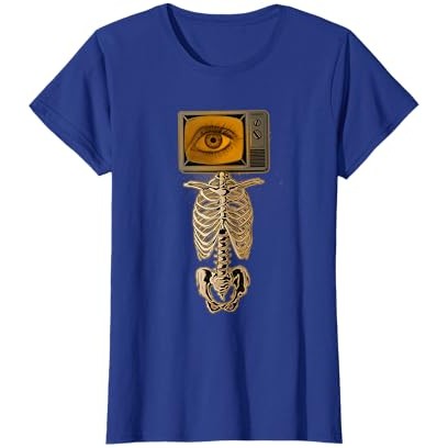Kaos Cosplay Kepala TV Skeleton Weirdcore Teknologi Radiologi Sinar-X |LC6RixHe|