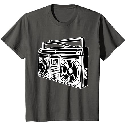 Kaos Ghetto Blaster 80-an 90-an Hip Hip Rap |KkEfvQVr|