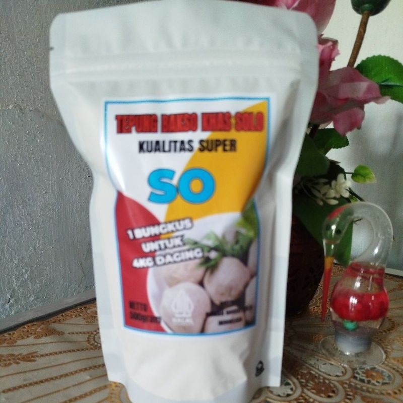 

Tepung Bakso Khas Solo 500 gr