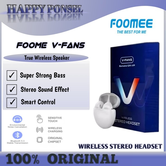 VIVO TWS AIR 2 EARPHONE BLUETOOTH TWS AIR GARANSI RESMI VIVO