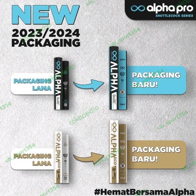 Shuttlecock Alpha 3 in 1 Orinal