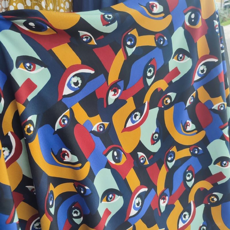 kain balotelli motif abstrak - kain gamis - kain balotelli premium - tunik 2025 - kain balotelli tr3