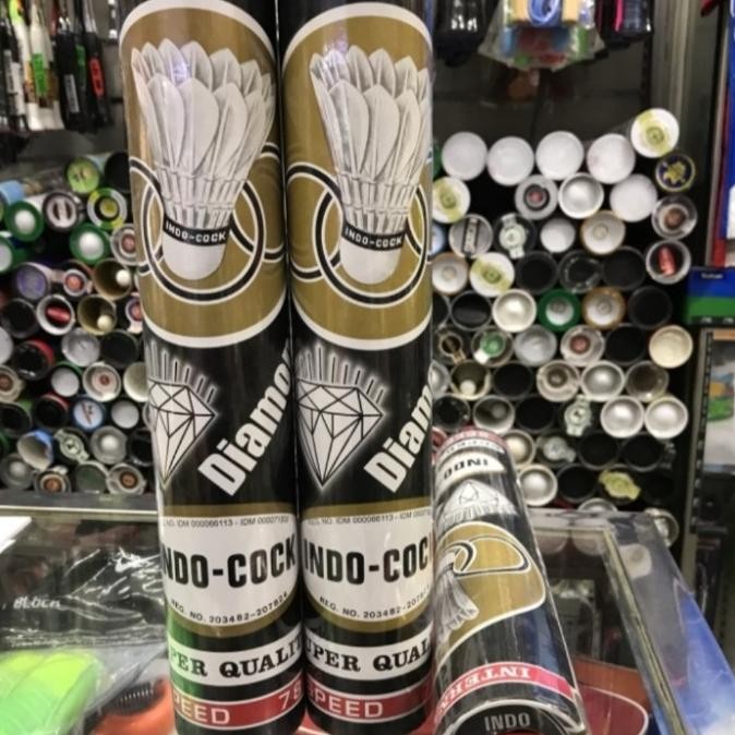SHUTTLECOCK INDOCOCK 3IN1 INDOCOCK HITAM BULU TANGKIS INDOCOCK