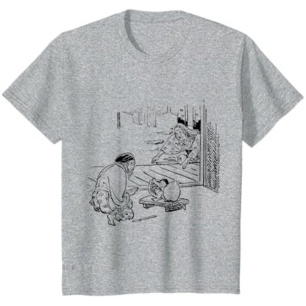 Kaos Momotaro Vintage - Dongeng Jepang |ZT0hS9uN|