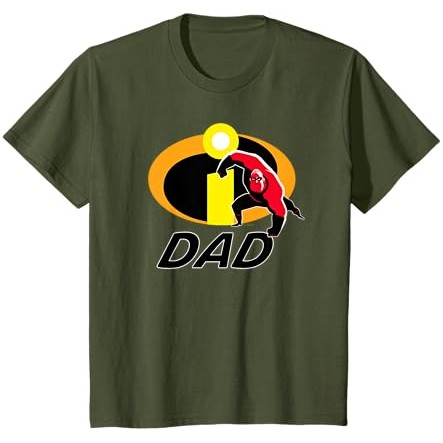 Kaos Disney dan Pixaru2019s The Incredibles Mr. Incredible Dad Family T-Shirt |NFL8C700|