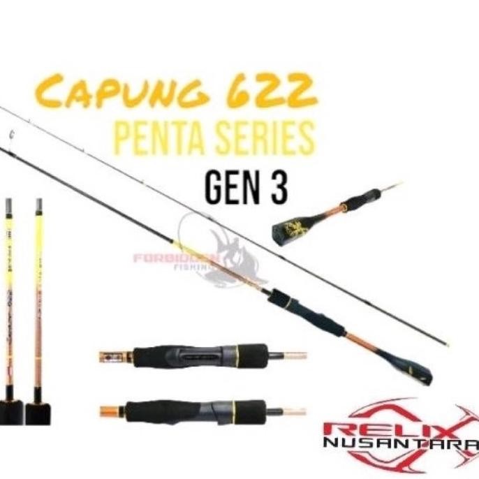 Joran capung 1-3 lb 622 UL relix nusantara