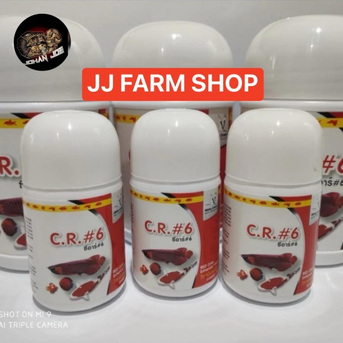 Best Seller Cr6 Cr#6 Arwana Arowana Vitamin Arwana Super Red 10Gram 1Botol Pewarna