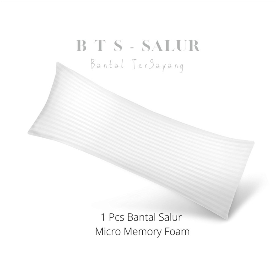 Busa memori mikro Vablo bts 95 X 40cm Saluran - bonus tas - busa memori mikro kualitas premium |4WUz