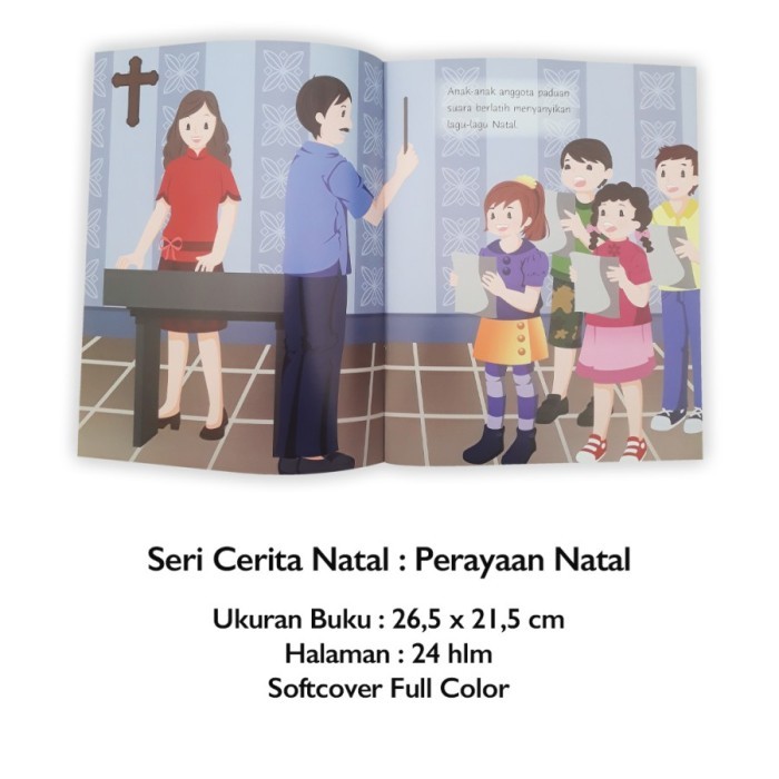 

Buku Seri Cerita Natal Perayaan Natal Tim Erlangga For Kids