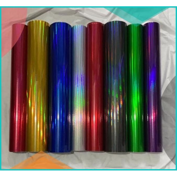 

Sticker hologram Laser Chrome warna lebar 50cm 11OKTZ4 limited stock