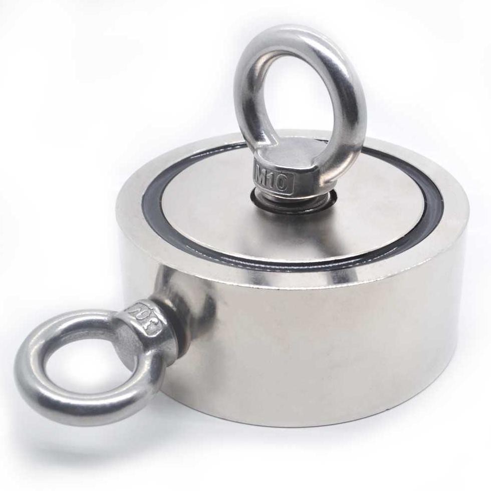 Magnet Fishing Double Hook Jumbo Super Strong Magnetic Neodymium