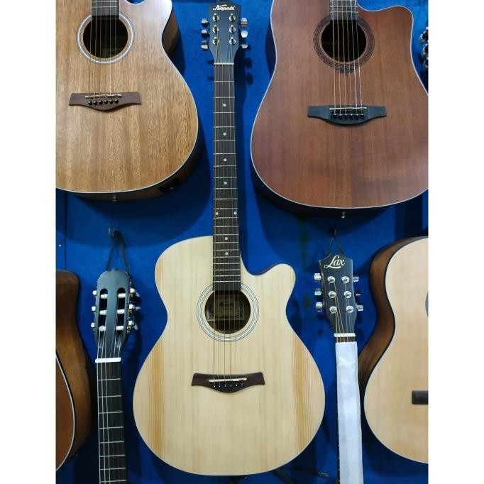 Promo Gitar Akustik Merk Kapok Original Natural Murah Jakarta Garansi