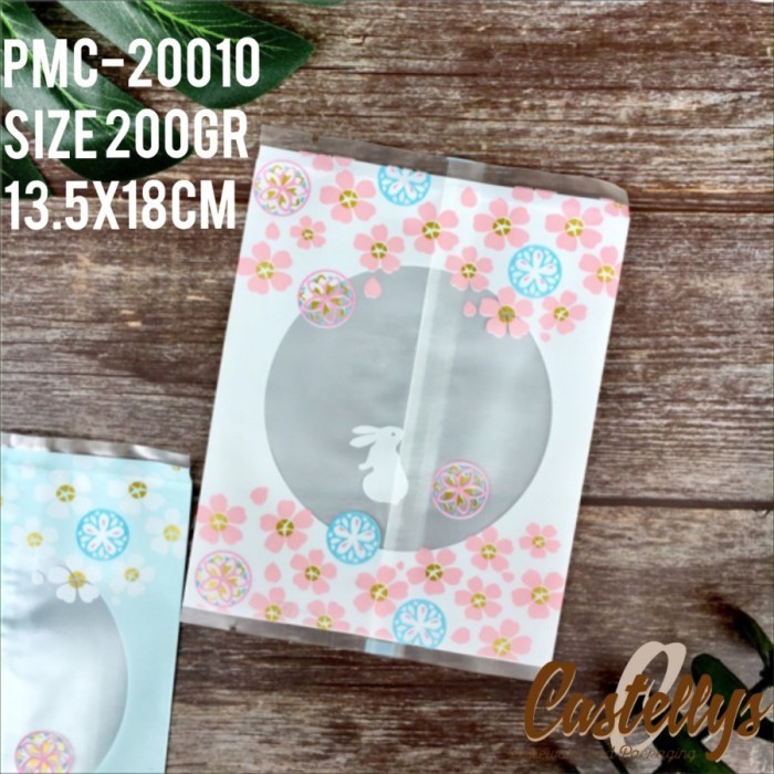 

Plastik Mooncake 200gr PMC 200-10 Cookies Pia Snowskin Mochi Kue Bulan