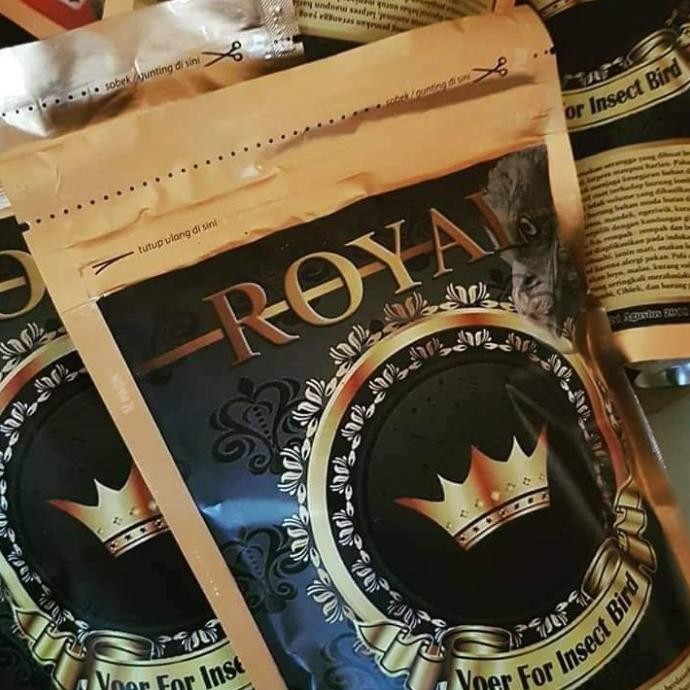 MURAH Royal voer insect bird voer pakan burung pemakan serangga murai batu