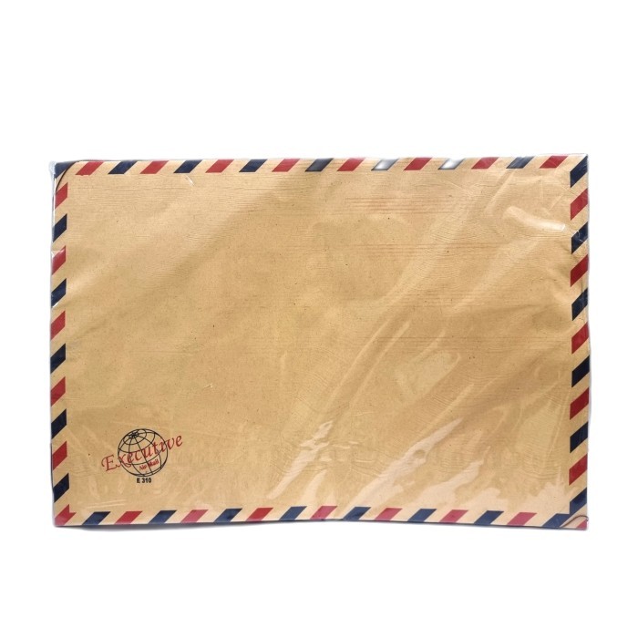 

TERMURAH - Amplop Coklat Tali Folio F4 Executive E-310 Airmail 1 Pack Isi 10 Pcs
