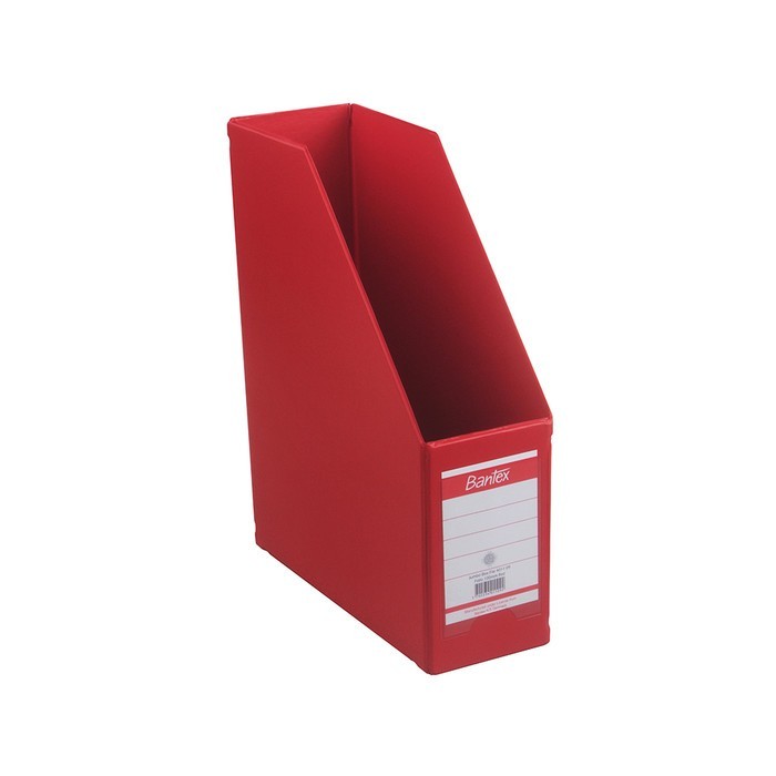 

Box File Bantex Magazine File 10cm Folio Red 4011-09 Merah