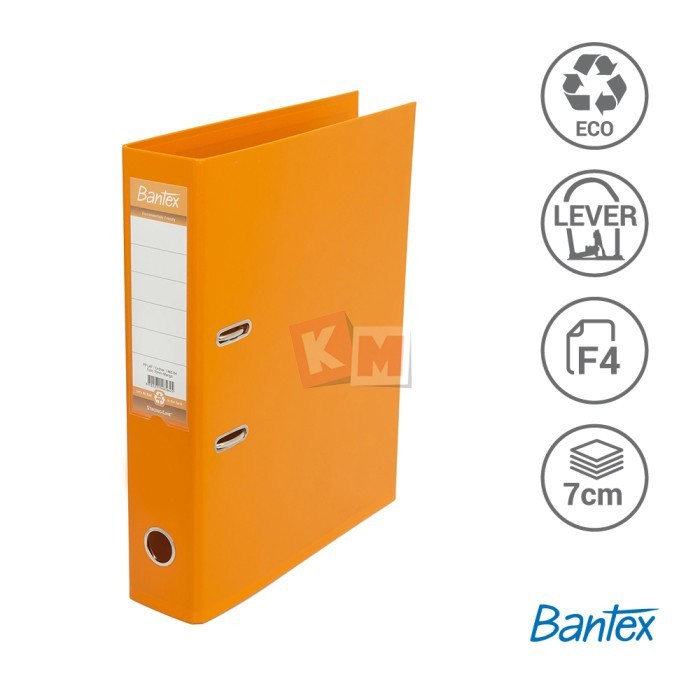 

TERBARU - Ordner Bantex Lever Arch File PP Plastic Folio 7cm Mango 1465-64
