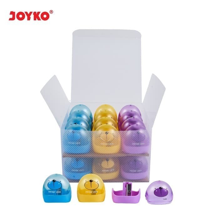 

Sharpener / Rautan / Serutan Joyko B-82 / Box / 24 Pcs