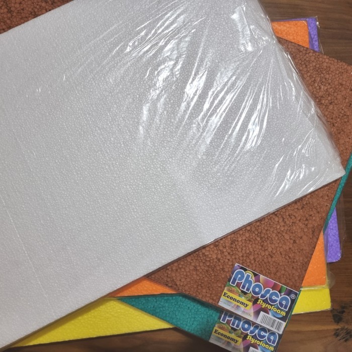 

Styrofoam Gabus Busa Warna Lembaran 40x60