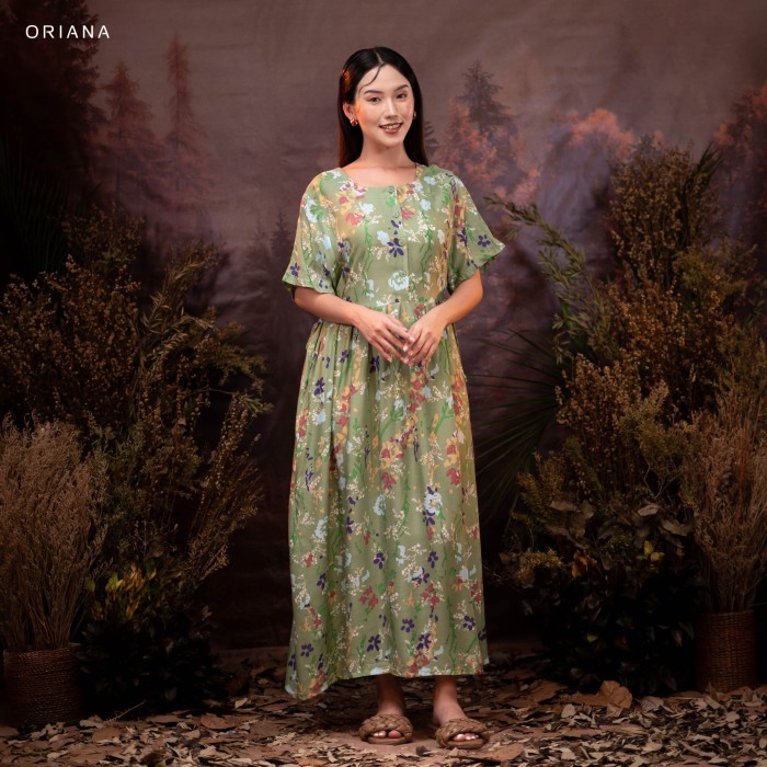 Ana Homewear Maxi Dress Daster Busui Cayya Lizea Series