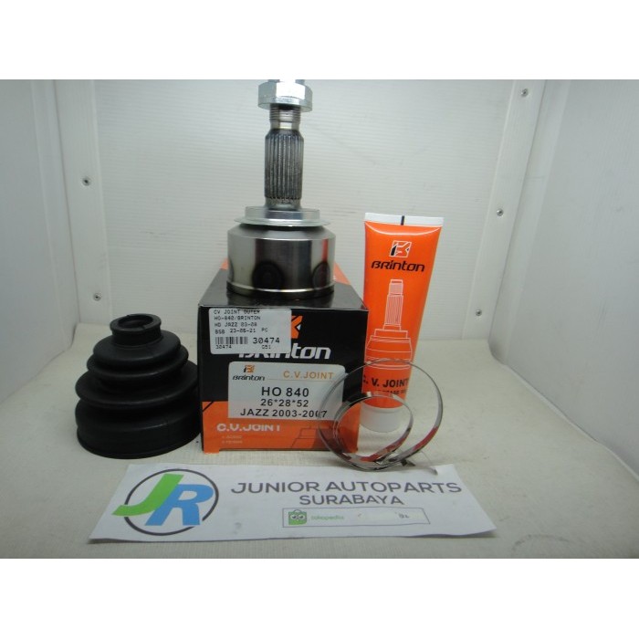 CV JOINT LUAR HONDA JAZZ'03-08 BRINTON