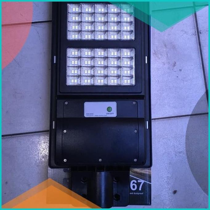 lampu jalan solar cell 100w lampu jalan solar cell all in one 100 watt