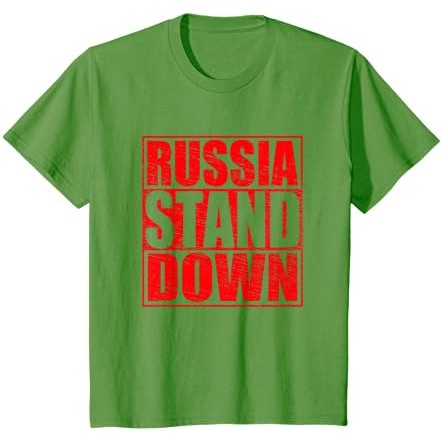 Slogan Anti-Perang Rusia Mundur Kaos Rusia Vladimir Putin |OijisAdU|