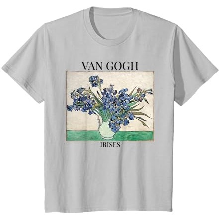 Kaus Vincent Van Gogh Lukisan Seni Impresionis Iris Van Gogh |oHsftyZJ|